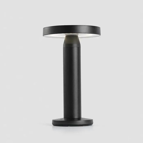 Lampada portatile solare CAIRO nera 74500