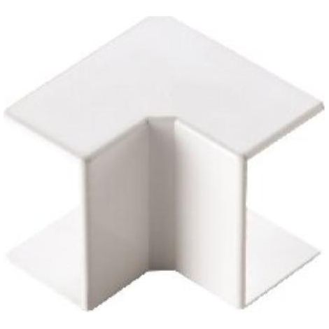 Angolo interno 200×80 mm pvc bianco ip40 elettrocanali ecai20080b