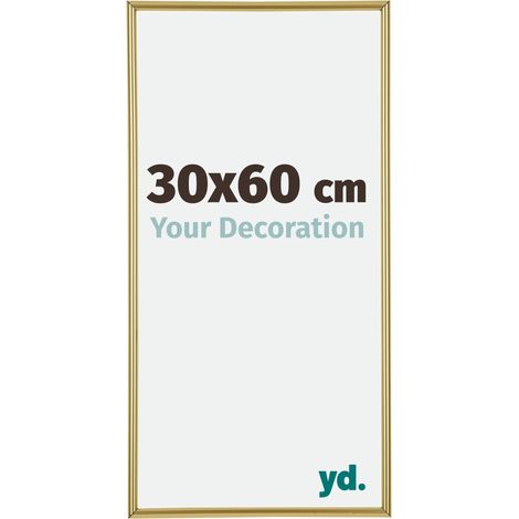 yd. - Cadre photo 30x60 - Or - Plastique - Annecy (1/5)