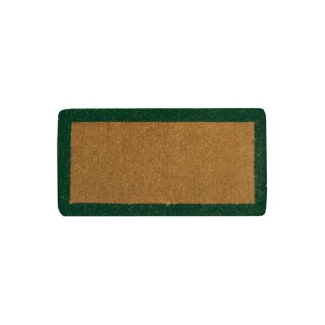 ZERBINO IMPERIALE A FASCIA VERDE SPESSORE MM.38  cm.35x70, spessore mm.38