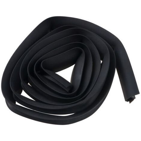 ALLIANDISJoint d'étanchéité de porte de voiture de 5 mètres, forme D/P, type P, en caoutchouc, étanche, insonorisant, isolant phonique, type D/P (1/5)