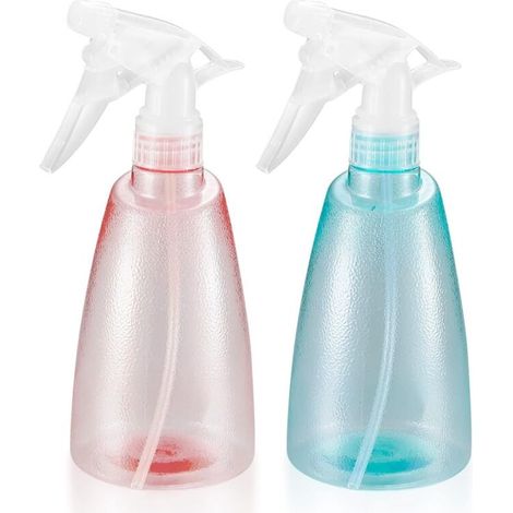 Pièces Flacons Pulverisateur Vide 500ML, Vaporisateur Bouteilles en Plastique, Bouteille Spray Vide, Flacon Pompe Vide pour Ménage, (1/5)