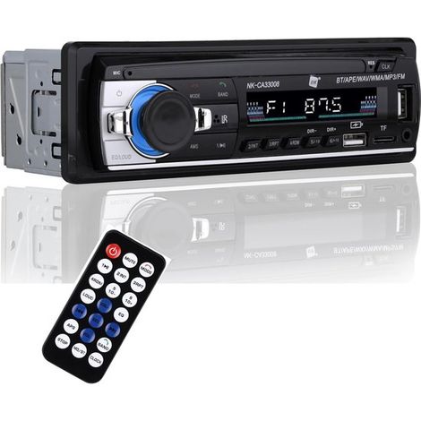 Radio para coche Bluetooth con doble puerto USB y función AUX. (1/5)