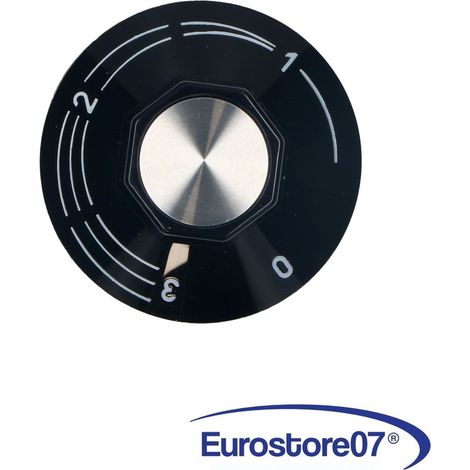 MANOPOLA CUCINA  - FORNO - FRIGGITRICE PROFESSIONALE Ø50mm.   0-1-2-3.