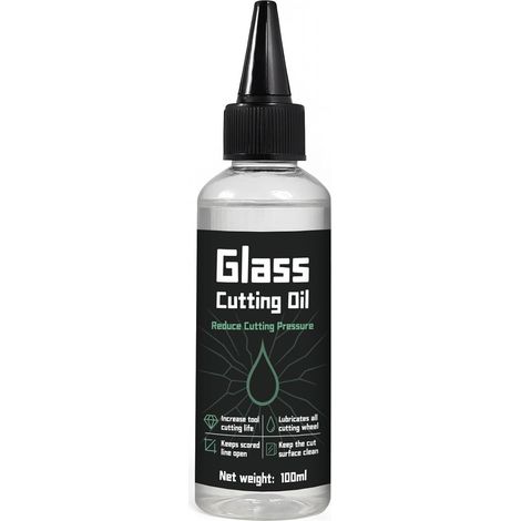 100ml Glass Cutting Oil, Reduces Friction (1/5)