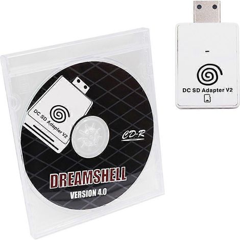 SD-Kartenleser-Adapter für Sega Dreamcast mit DreamShell-Bootloader
