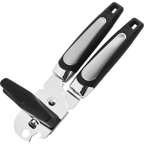 (Schwarzer) Dosenöffner, 3-in-1-Dosenöffner für schwere Beanspruchung, manueller Dosenöffner, Dosenöffner (1/5)