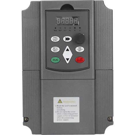 7.5KW Single-Phase 220V to Three-Phase 0–380V Variable Frequency Motor Speed Controller, Inverter (1/5)