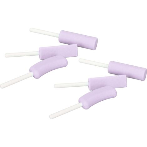 Lot de 6 gouttières orthodontiques à mâcher pour hommes et femmes, à utiliser à la maison ou en voyage, hygiéniques et portables, en silicone, avec plateau d'alignement et accessoire, saveur myrtille (1/5)