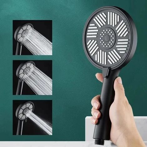 Pommeau de douche rond de 30 cm (12 pouces) à effet pluie, haute pression, fixation au plafond. Accessoires de salle de bain. (1/5)