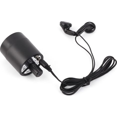 Amplificateur de Son, écoutez l'audio à Travers Le Mur Haute Résistance, Amplificateur de Dispositif D'écoute Portable avec Batterie Intégrée de 200 MAh, Amplificateur de (1/5)
