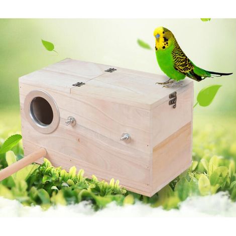 Nichoir En Bois Pour Oiseaux Sauvages (1/5)