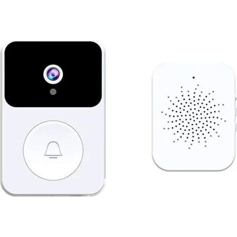 Sans fil Smart X9 HD 1080P vidéo sonnette caméra nuit interphone visuel sonnette IR alarme caméras de sécurité stockage en nuage (1/5)