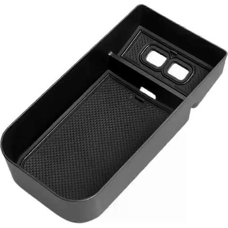 Boîte de rangement pour accoudoir central de voiture Polestar 4 2023-2024, étanche à la poussière et à l'eau, réservoir d'eau Oranginzer, décoration intérieure T3L3 (1/5)