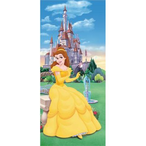 Poster porte Belle Princesse Disney intisse 90X202 CM (1/3)