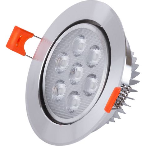 LED-Downlight-Strahler 7W 700Lm 6000ºK Rund 40.000H [HO-LEDDOWN-7W-CW]