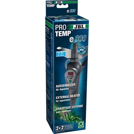 JBL ProTemp e300 – Durchlaufheizer 300 W für Aquarien