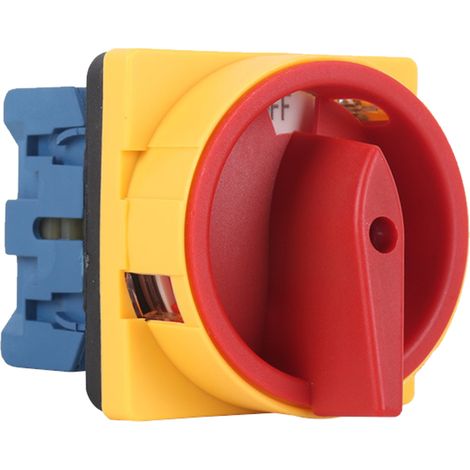 Interrupteur rotatif universel Shaoyu LW30-25A, coupure de charge principale, commutateur de transfert à came, 25A, déconnexion secteur, usage industriel, contrôle manuel, boîtier robuste. (1/5)