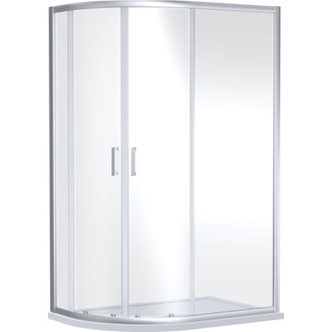 1900 x 1000 x 800mm Offset Quadrant