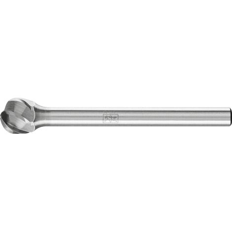 PFERD TOOLS Hartmetall Hochleistungsfrässtift ALU Kugel KUD Ø 06x05mm Schaft-Ø 3mm für Alu/NE Metalle (1/2)