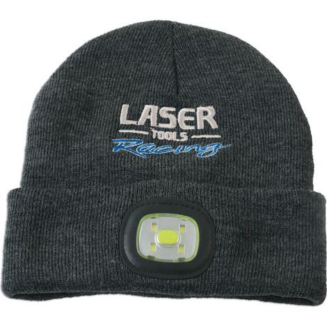 Bonnet double led rechargeable avec lampe frontale et arriere - laser (1/5)