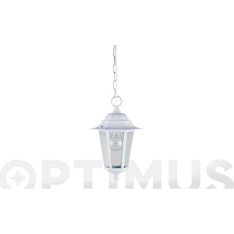 FAROLA COLGANTE ORLANDO BLANCO E27 60W - ILLUX1104W