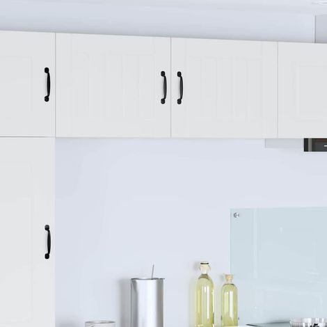 Wall Cabinet LUCCA White 50 x 31 x 40 cm Engineered Wood vidaXL