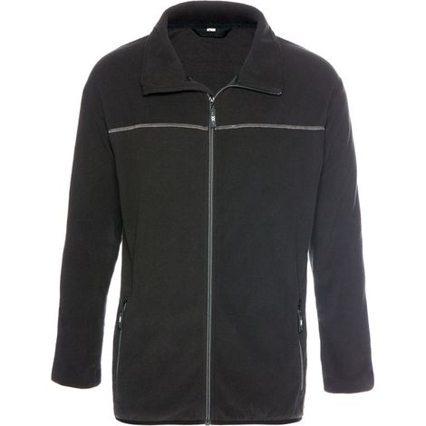 teXXor® Microfleece-Jacke BERGEN schwarz 8718L Gr.L 100% Polyester (1/4)