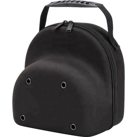 EVA-Schutzhülle für Bauhelme, tragbare Aufbewahrungstasche für Baseballkappen, Hutorganizer für Reisen und Zuhause, schwarz (1/5)