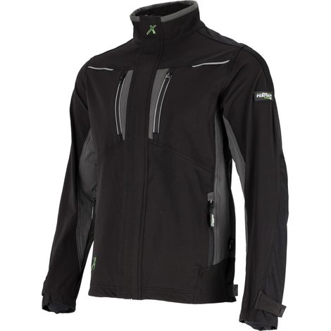 Stretch-Arbeits-Sweatshirt, Größe S, Schwarz Stretch-Arbeits-Sweatshirt, Größe S, Schwarz-Olivgrün, 2XL