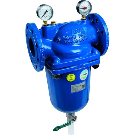 Resideo Filtro fine con flange F78TS autopulente, 0,1mm, DN100, F78TS-100FA