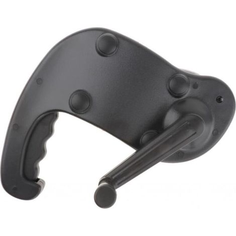 Accessoires pour Parasol de Terrasse, Patio Umbrella Handle Handle, Support Robuste, Pièce de Rechange pour Parasol, Fixation pour Cour, Piscine, Jardin, Manivelle - Manivelle Gris foncé,avec Cordon (1/5)