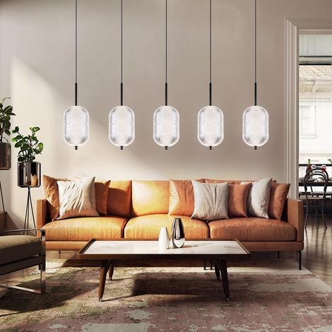 Globo - suspension - Kurius - noir - verre - grande lampe de (1/5)