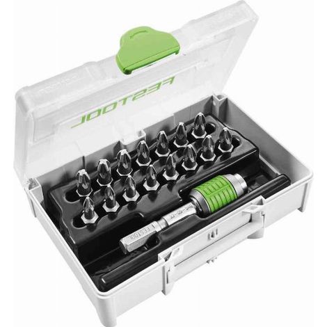 Festool – Embouts pour visseuse SYS3 XXS CE-PZ BHS 60 – Pour bois, métal et plastique – Montage de meubles et ferrures – 205824