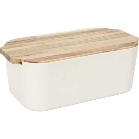 Boîte à Pain avec Planche en Acacia (1/5)