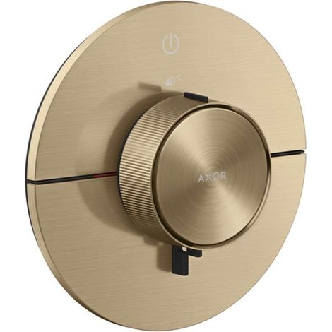 Termostato AXOR ShowerSelect ID de hansgrohe, empotrado, redondo, (1/2)
