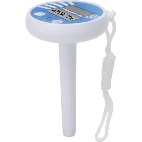 Termómetro de piscina, termómetro solar, termohigrómetro flotante, termómetro de baño para piscina (1/5)