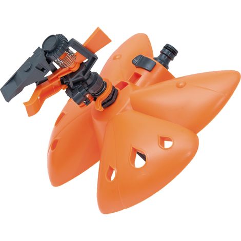 Irrigatore da giardino a forma di farfalla, arancione YM8107