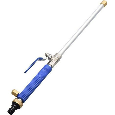 Lance Pour Nettoyeur Haute Pression - 2 Embouts En Laiton - Compatible Avec Tuyau D'arrosage Standard 1 Pouces - Pour Jardin Voiture Sol