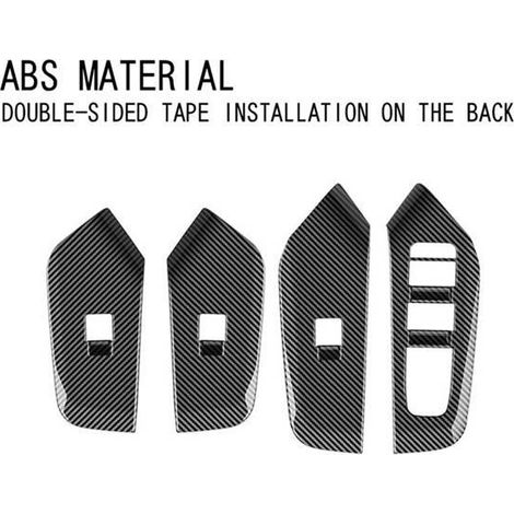 Un ensemble de panneaux décoratifs pour interrupteurs d'ascenseur, compatible avec les Toyota Prius série 60 (2022-2023). (1/4)