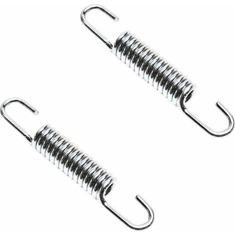 2x ressort de pot échappement longueur 65mm tracteur tondeuse moto mobylette scooter AM6 minarelli