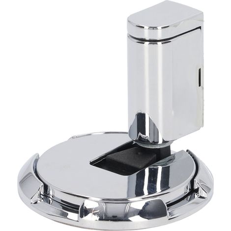 Türstopper aus Zinklegierung mit Saugnapf, nicht magnetisch, höhenverstellbar, glänzend (1/5)