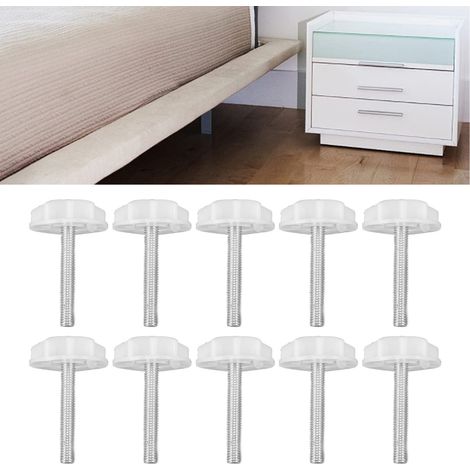 Verstellbare Füße, verstellbare Möbelgleiter, Schraubfüße, Gleiter für Tische und Stühle, Verstellzubehör aus Kunststoff für Möbel (1/5)