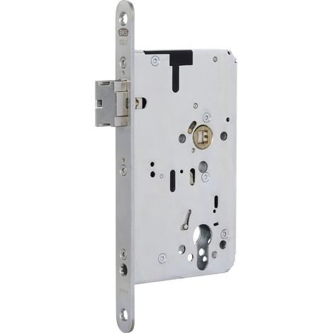 BKS Fluchttürschloss B-21170-42-L-8 2-flg. Funktion E, Rundstulp 24,PZ 65 univ. (1/5)