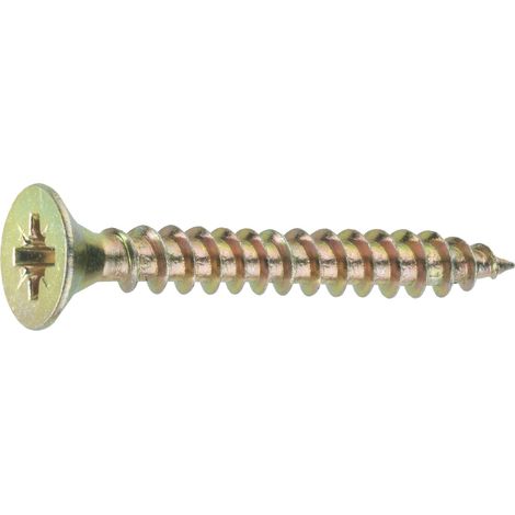 Connex Universalschrauben 5.0 x 60 mm PZ 2 Senkkopf - 200 Stk. Holzschrauben