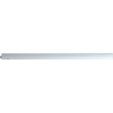 "Barra LED T5 in policarbonato bianco 18W 4000K (Luce naturale) 150 cm."