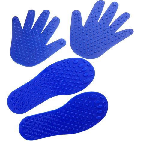 Tapis de sol pour l'entraînement sensoriel, avec guides marche (1/5)