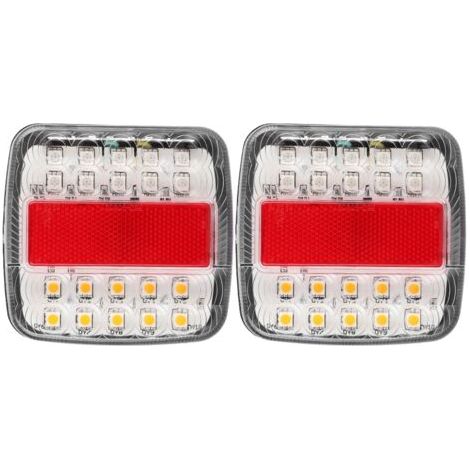 BUNTHAUS Feux de camion, feux de remorque haute luminosité 20 perles étanches et antichoc, adaptés aux camions lourds (1/5)