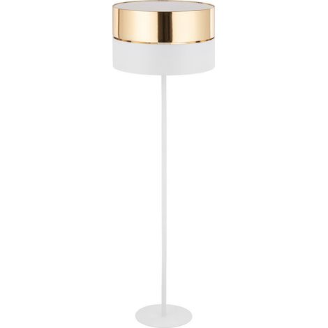 Tk-lighting Hilton 5074 lampe sur pied blanc doré 159 cm (1/5)