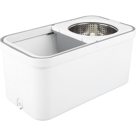 Serpillière Microfibre Rotative, Manche en Acier Inoxydable, pour (1/5)